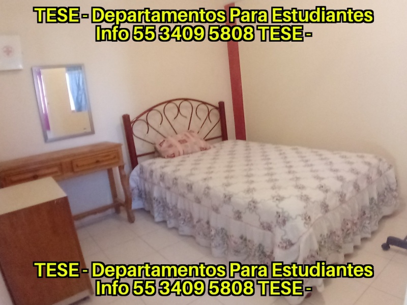 Estudiantes TESE; Estudiantes UNEVE; Estudiantes UPN 153; Odontologia UNAM Clinica Aragon; Odontologia Iztacala Clinica Aragon; Odontologia FES Aragon; Estudiantes FES Aragon; Cuartos para Estudiantes; habitaciones estudiantes; recamaras estudiantes; departamentos para estudiantes; alojamiento estudiantes; hospedaje estudiantes;