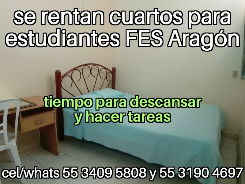 renta cuartos estudiantes fes aragon, cuartos fes aragon, cuartos estudiantes, cuartos mujer sola,