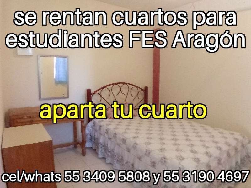 renta cuartos estudiantes fes aragon, cuartos fes aragon, cuartos estudiantes, cuartos mujer sola,